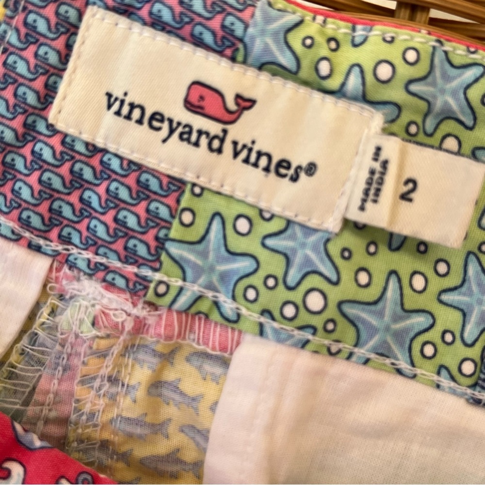 Vineyard Vines Patchwork Cotton Nautical Beach Pr… - image 8